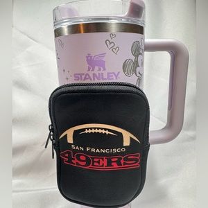 Custom Tumbler Pouch Personalized Water Bottle Bag accessory wallet